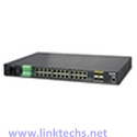 Industrial 24-Port 10/100/1000Mbps with 4-Port Shared SFP Managed Gigabit Switch