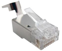 Shielded RJ45 Connector for CAT6, CAT6A Solid and Stranded Cable