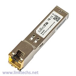 MikroTik RJ45 10/100/1000M copper module - SFP