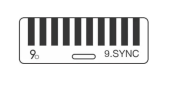 Key for GigaSync Cartridges, LiteSync & 8INJ